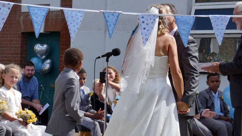 Coral and Simon's Wedding.