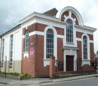 First view of our church.