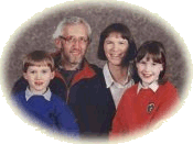 Our Minister and his family - click for a larger picture.